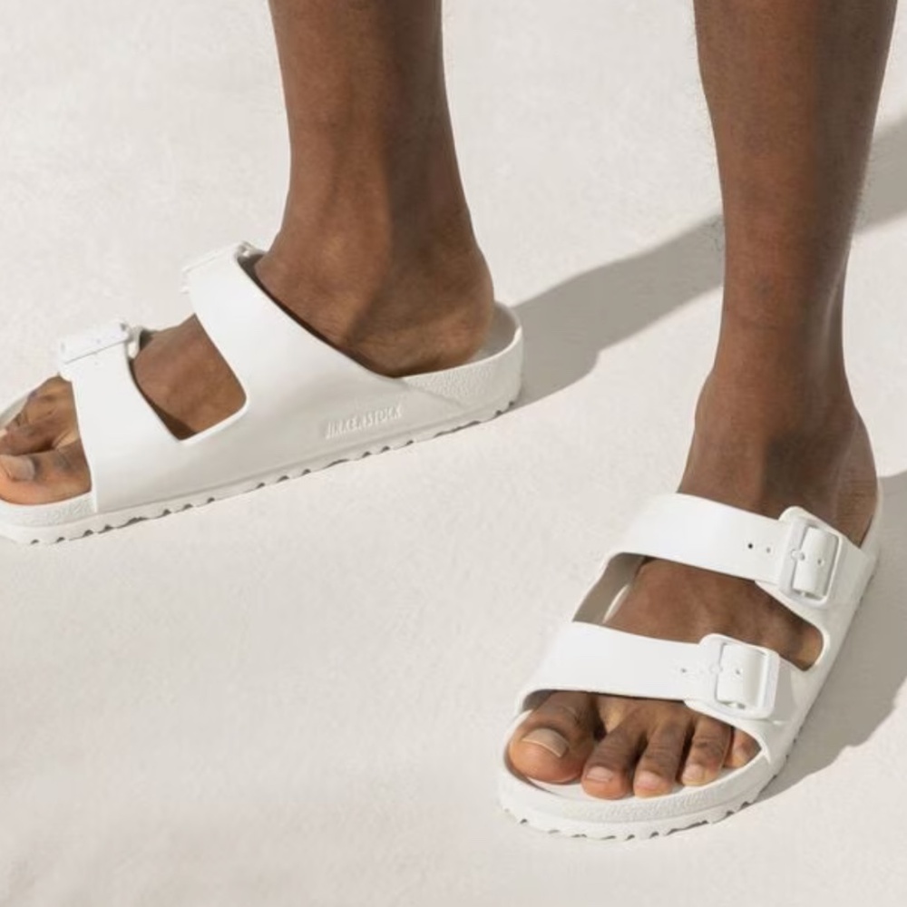 Birkenstock Arizona Essentials EVA Unisex White 41 - Picture 14 of 15